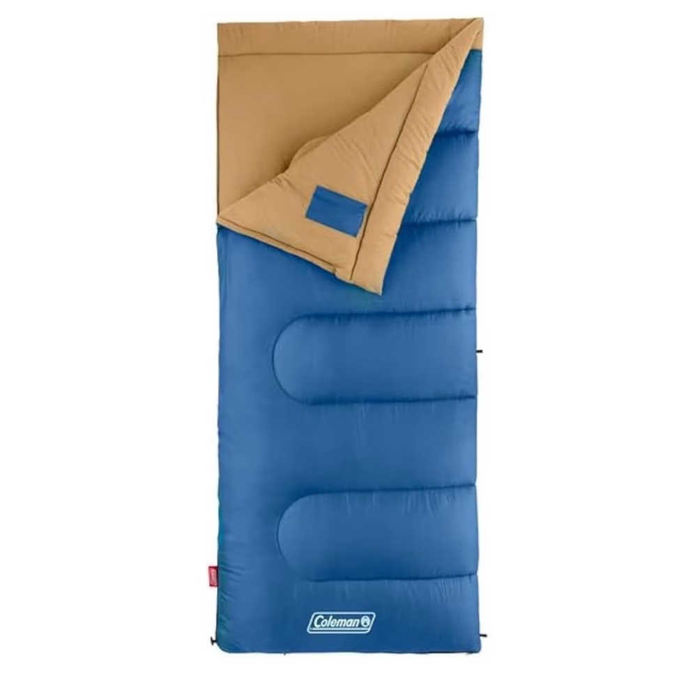 Coleman Brazos‎ 20°F Sleeping Bag Adult Warm Camping Lightweight New